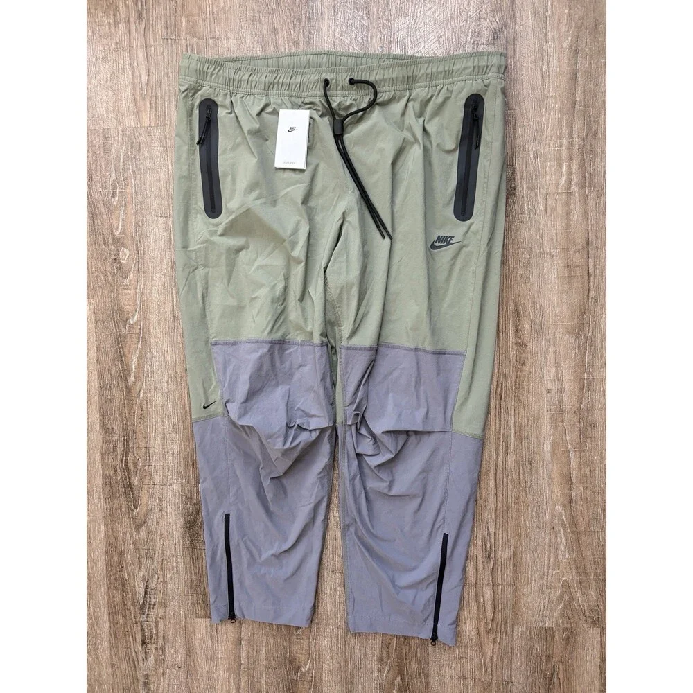 Nike Tech Woven Track Pants Beige Men’s Size XL HM8241-015